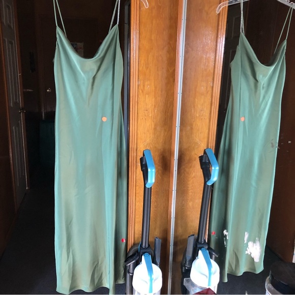 ZARA SPARKLY STRAP SLIP DRESS S - Picture 7 of 17